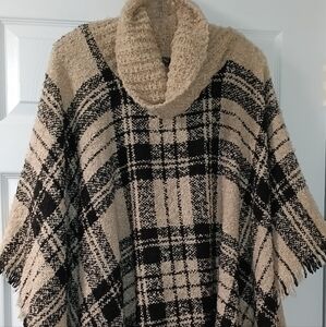 Fall Poncho Size Small